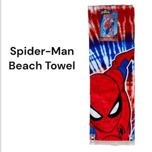 NWT Marvel Spider-Man BEACH TOWEL 28in. x 58in.